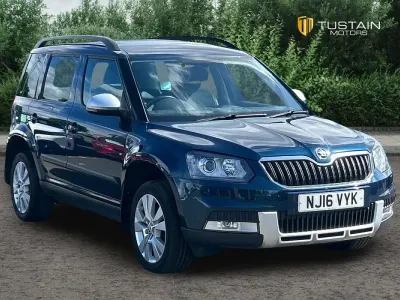 Used Skoda Yeti SE L 150 HP (110 kW) 2016 Blue SUV