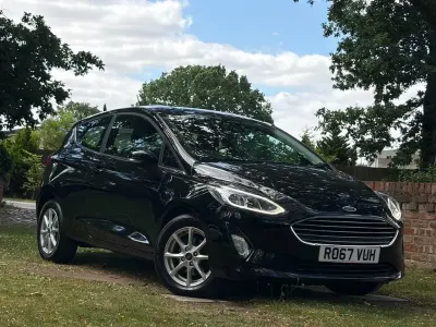 Used Ford Fiesta Zetec 100 HP (73 kW) 2017 Black Hatchback