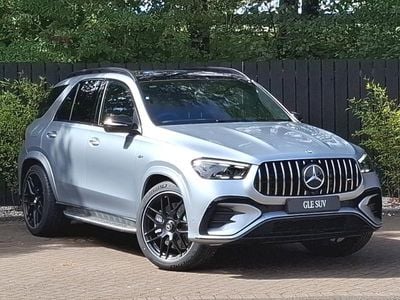 Silver New 2025 Mercedes GLE53 AMG Premium Plus SUV | £96,298