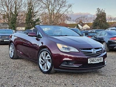 Used Vauxhall Cascada Elite 140 HP (102 kW) 2013 Red Cabriolet