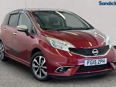 Używany Nissan Note N-TEC 80 KM (58 kW) 2015 Czerwony Hatchback