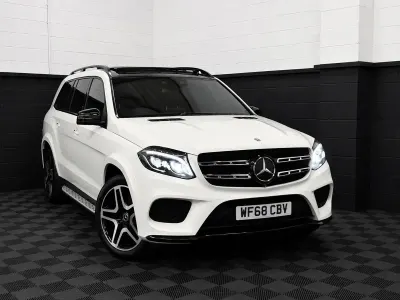 Used Mercedes GLS350 AMG line 258 HP (189 kW) 2018 White SUV