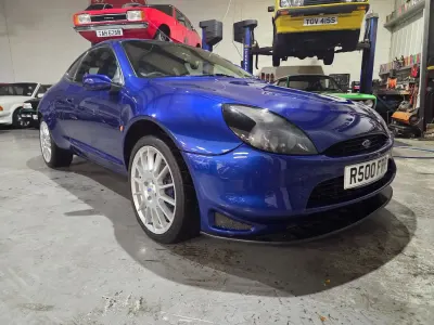 Usado Ford Puma 125 CV (91 kW) 2000 Azul Utilitario