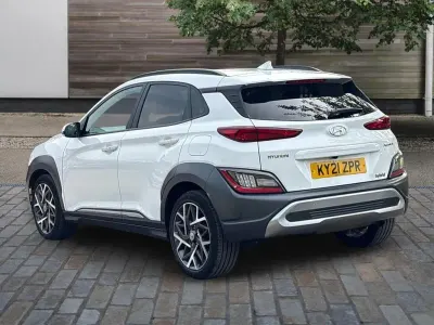 Used Hyundai Kona Premium 141 HP (103 kW) 2021 White SUV