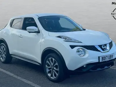 Used Nissan Juke Tekna 117 HP (86 kW) 2017 White SUV