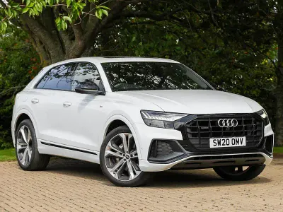 Used Audi Q8 Comfort 286 HP (210 kW) 2020 White SUV