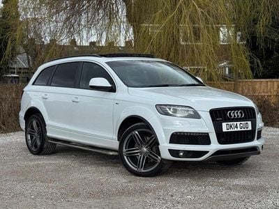 Used Audi Q7 S-line plus 245 HP (180 kW) 2014 White SUV