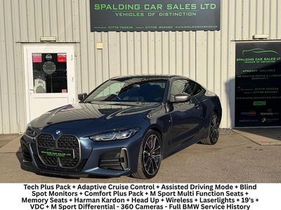 Used BMW M440 M Sport 2021 Blue Sedan