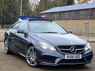 Grey Used 2016 Mercedes E220 AMG line Coupe | £12,390 (Super price)