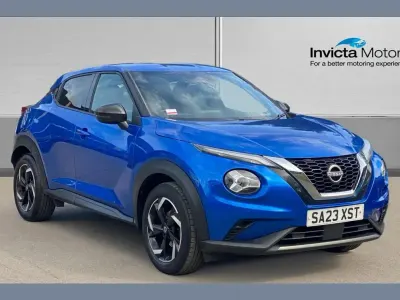 Used Nissan Juke N-Connecta 114 HP (83 kW) 2023 Blue SUV