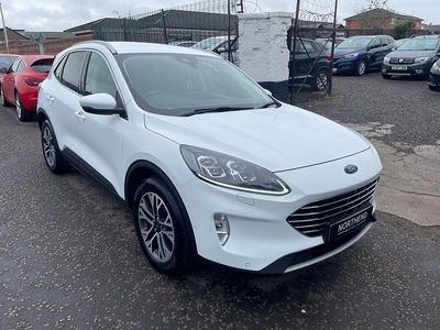 White Used 2020 Ford Kuga Titanium SUV | £8,995 (Fair price)