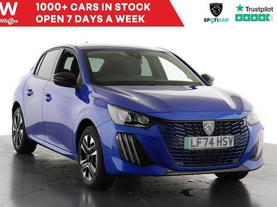 Blue Used 2024 Peugeot e-208 Allure Hatchback | £20,199