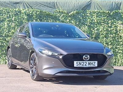 Usado Mazda 3 Inclusive 186 HP (136 kW) 2022 Cinzento Citadino