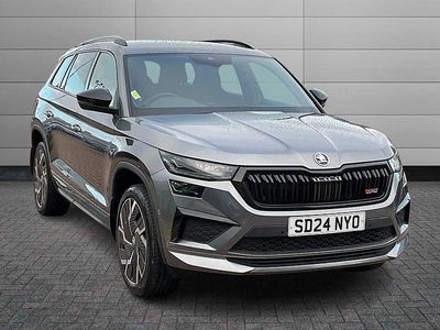Graphite grey metallic Used 2024 Skoda Kodiaq vRS SUV | £35,995 (A bit pricey)