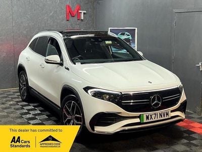 White Used 2021 Mercedes EQA250 AMG line SUV | £14,990 (Fair price)