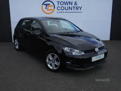 Used VW Golf VII Match 105 HP (77 kW) 2015 Black Hatchback