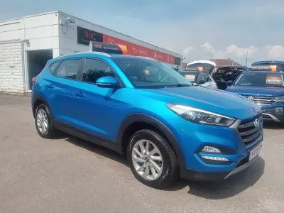 Used Hyundai Tucson SE 177 HP (130 kW) 2018 Blue SUV
