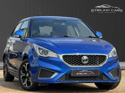 Used MG MG3 Exclusive 106 HP (77 kW) 2019 Blue Hatchback
