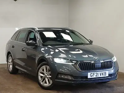 Begagnad Skoda Octavia SE L 150 HK (110 kW) 2021 Grå Kombi
