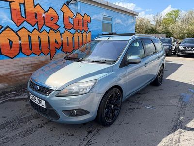 Used Ford Focus Titanium 136 HP (100 kW) 2008 Blue Estate