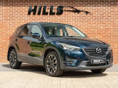 Używany Mazda CX-5 Inclusive 175 KM (128 kW) 2015 Niebieski SUV