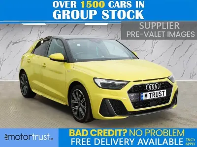 Usado Audi A1 Sportback S-Line 116 HP (85 kW) 2019 Amarelo Citadino