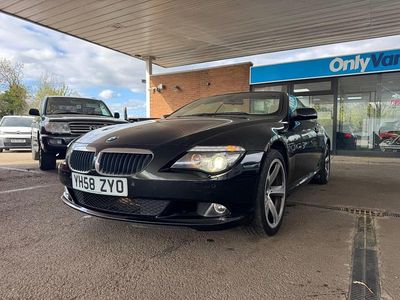 Used BMW 630 Cabriolet Sport Line 2008 Black Cabriolet