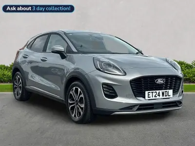 Used Ford Puma Titanium 2024 Silver SUV