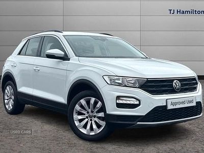Usado VW T-Roc SE 150 HP (110 kW) 2021 Branco SUV