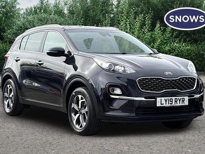 Used Kia Sportage 129 HP (94 kW) 2019 Black SUV