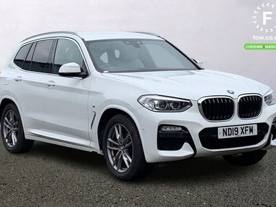 used BMW X3 DIESEL ESTATE xDrive20d M Sport 5dr Step Auto [Vernasca Leather, Sun Protection Glazing,Acoustic Glazing,Front/rear Parking distance control,Fingertip control / anti-trap function on electric window,Front and rear electric windows]