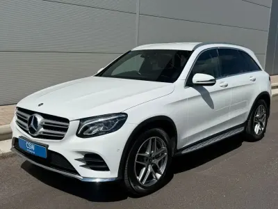 Used Mercedes GLC220 AMG line 170 HP (125 kW) 2018 White SUV