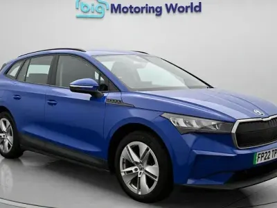 Used Skoda Enyaq iV ecoSuite 150 kW (204 HP) 2022 Blue SUV