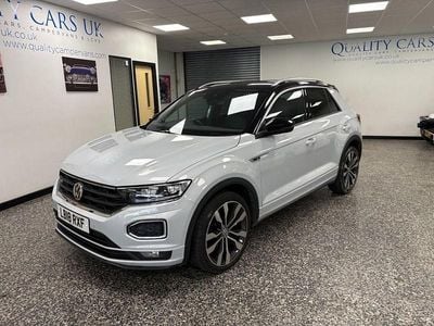 Used VW T-Roc R-line 150 HP (110 kW) 2018 Silver SUV