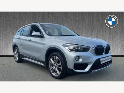 Used BMW X1 Sport Line 192 HP (141 kW) 2019 Silver SUV