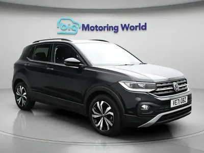 Used VW T-Cross Black Edition 110 HP (80 kW) 2022 Black SUV
