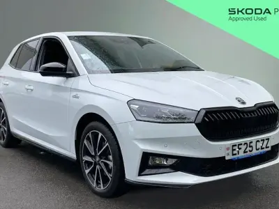 Gebraucht Skoda Fabia Monte Carlo 150 PS (110 kW) 2025 Weiß Kleinwagen