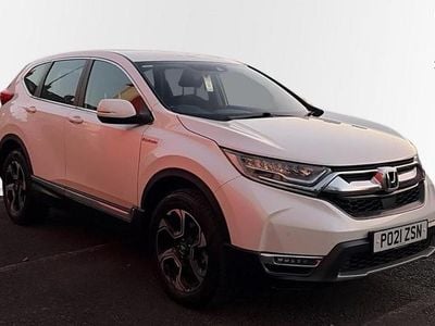 White Used 2021 Honda CR-V Hybrid SUV | £20,080 (Good price)