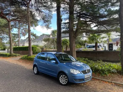 Used VW Polo SE 80 HP (58 kW) 2008 Blue Hatchback