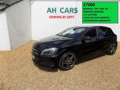 Used Mercedes A200 AMG 136 HP (100 kW) 2014 Black Hatchback