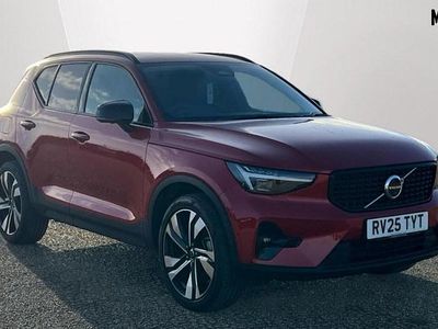 Red Used 2025 Volvo XC40 Ultra SUV | £31,890 (Good price)
