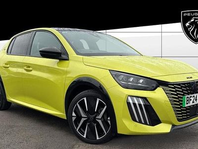 Used Peugeot e-208 GTi 114 kW (156 HP) 2024 Yellow Hatchback