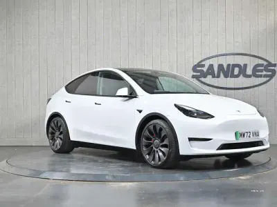 Used Tesla Model Y Performance 392 kW (534 HP) 2022 White SUV