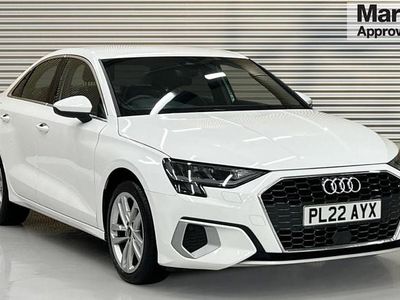 Used Audi A3 Sport 150 HP (110 kW) 2022 White Sedan