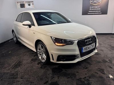 Used Audi A1 S-Line 122 HP (89 kW) 2014 White Hatchback