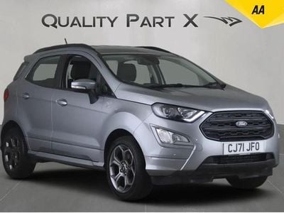 Used Ford Ecosport ST-Line 140 HP (102 kW) 2022 Silver SUV