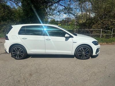 Used VW Golf VII GTE 204 HP (150 kW) 2018 White Hatchback