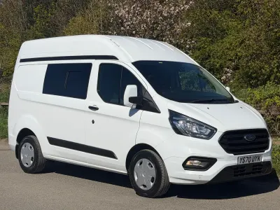 Used Ford Transit Custom Trend 130 HP (95 kW) 2021 White Van