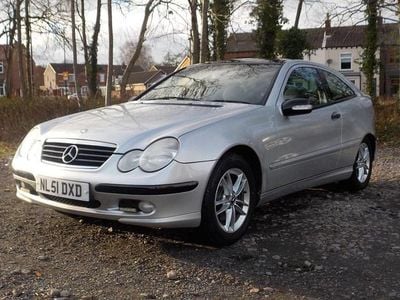 Used Mercedes C180 2001 Silver Coupe