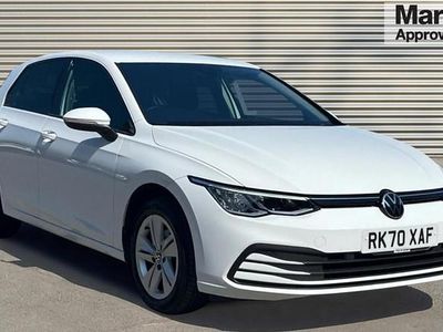 Second-hand VW Golf VIII Life 130 CP (95 kW) 2020 Alb